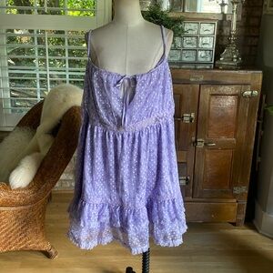 TUNNEL VISION VINTAGE INSPIRED LAVENDER LACE DRESS EXCELLENT PUNK 5 XL EXCELLENT